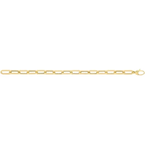 9ct Yellow Gold Hollow Bracelet 9.20g